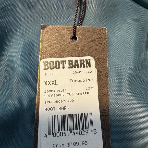 NEW Shyanne Women's Sherpa Collar Shacket XXXL Turquoise Concho Snaps Western - Picture 6 of 12